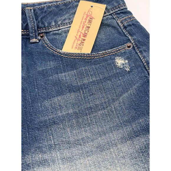 American Rag, Junior's Arlington Fest, Embroidered Denim Shorts, Adabelle Wash - Picture 7 of 12